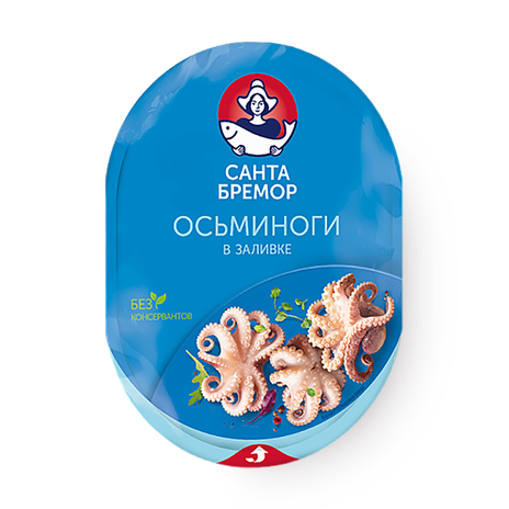 Мясо осьминоа в заливке «Санта Бремор»