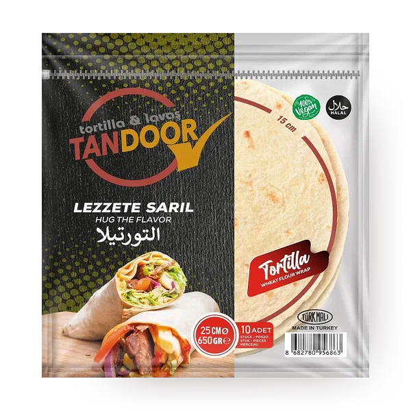 Тортилья пшеничная Tandoor 10 шт
