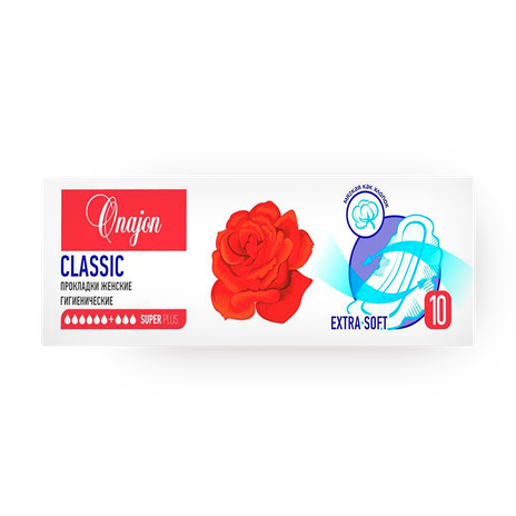 Прокладки женские гигиенические Onajon Classic super