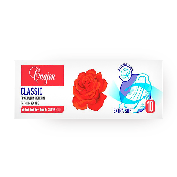 Прокладки женские гигиенические Onajon Classic super