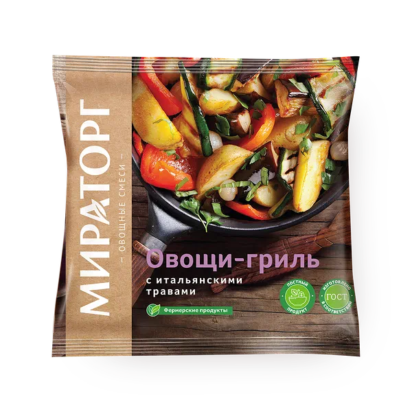 Овощи по-деревенски Agama замороженные, 400 г — купить с доставкой из ...