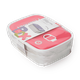 Контейнер пластиковый для еды Tedemei розовый