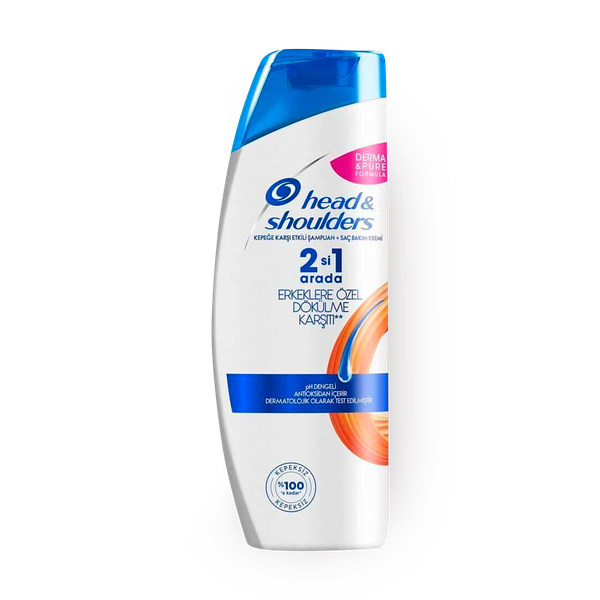 Шампунь и бальзам-ополаскиватель Head&Shoulders 2 в 1 против выпадения волос для мужчин