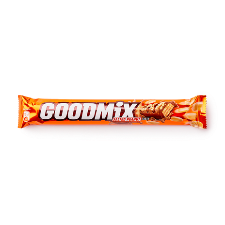 Батончик Goodmix солёный арахис с хрустящей вафлей