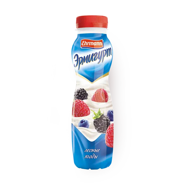 Йогурт питьевой Ehrmann Эрмигурт лесные ягоды 1,2%