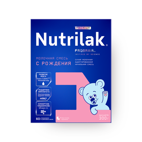 Смесь молочная сухая Nutrilak Premium 1 адаптированная начальная
