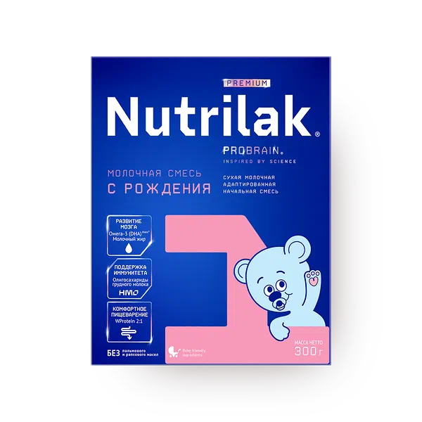 Смесь молочная сухая Nutrilak Premium 1 адаптированная начальная