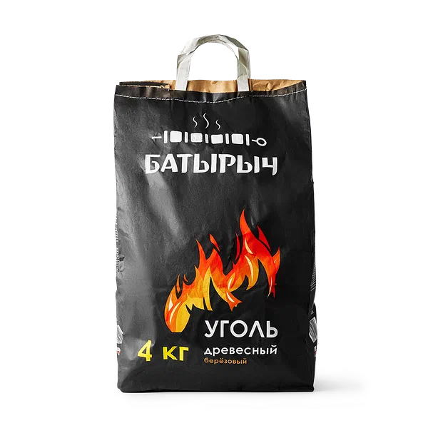 Уголь «Батырыч» кусковой берёзовый