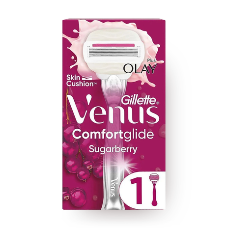Бритва безопасная Gillette Venus Comfortglide Miami с 1 сменной кассетой + держатель