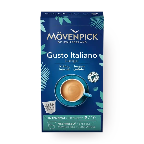 Кофе в капсулах Movenpick Gusto Italiano Lungo