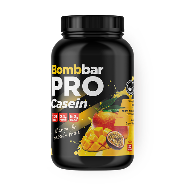 Коктейль протеиновый Bombbar Pro Casein манго-маракуйя