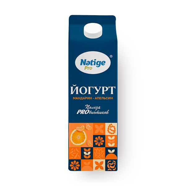 Йогурт Natige Pro мандарин-апельсин 1,5%