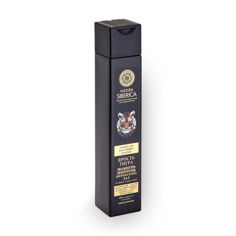 Шампунь-энергетик для волос и тела 2 в 1 Natura Siberica Men Ярость тигра