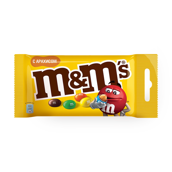 Шоколад­ное драже M&M's Арахис