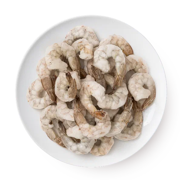 Креветки 26/30 Fish&More очищенные с хвостом сыромороженые