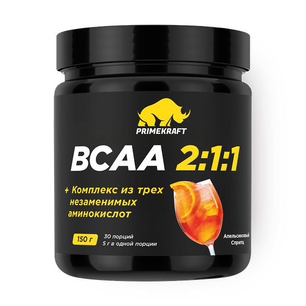 Аминокислота PrimeKraft BCAA 2:1:1 апельсиновый спритц