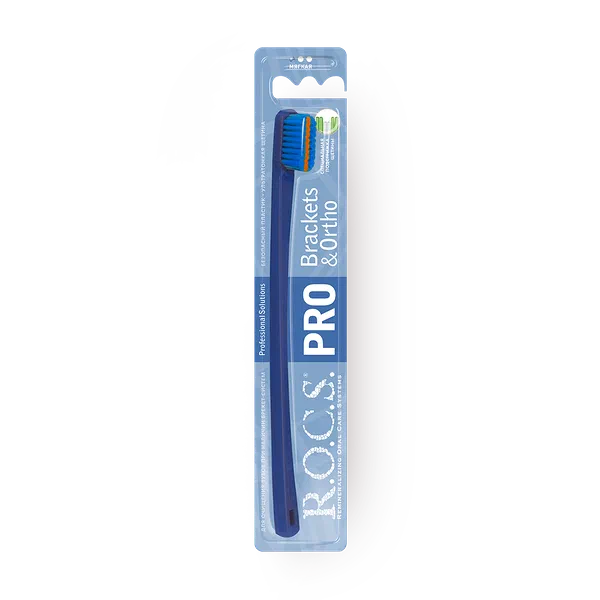 Зубная щётка R.O.C.S. Pro Brackets And Ortho мягкая