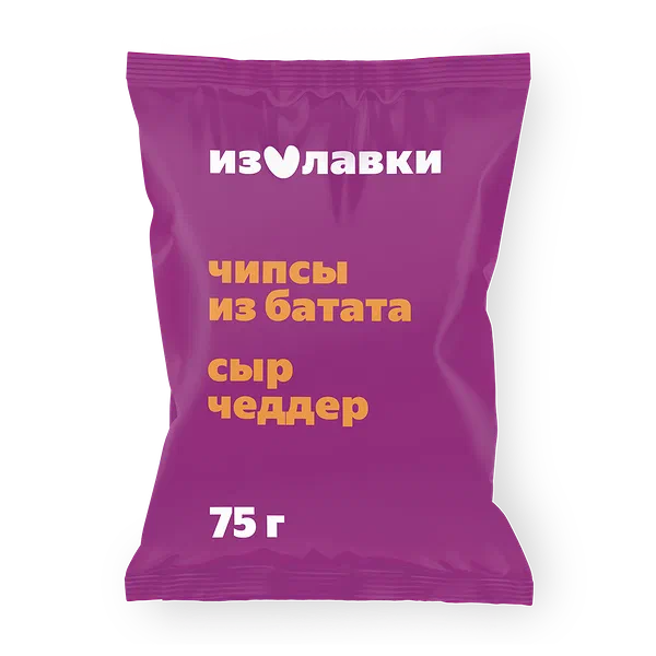 Чипсы из батата «Из Лавки» с сыром Чеддер