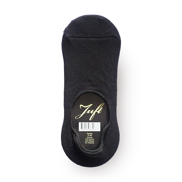 Носки мужские Juft чёрные 37-39