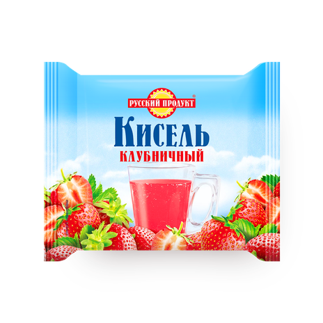 Кисель Русский продукт клубничный брикет