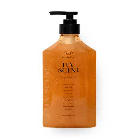 Гель-скраб для душа Luvscent Birthday Cake
