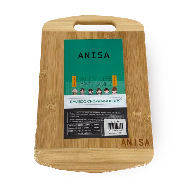Доска разделочная Anisa бамбуковая 22 х 32 см