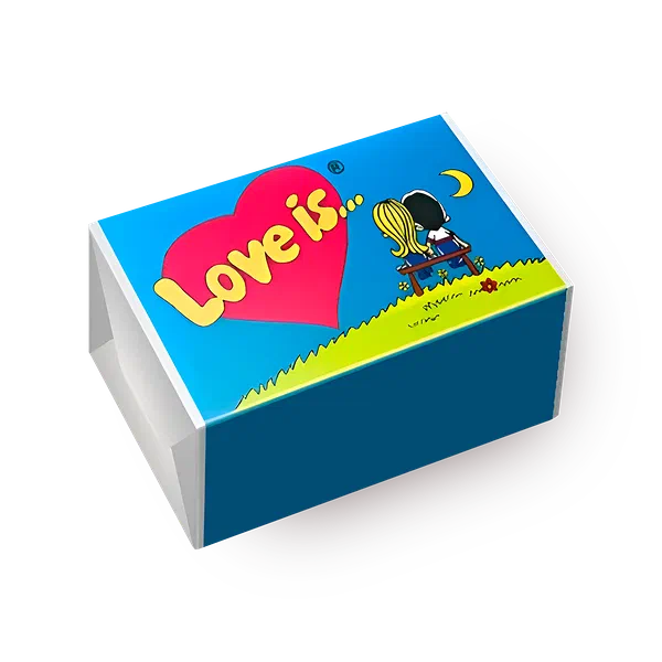 Жевательная резинка Love Is банан-клубника