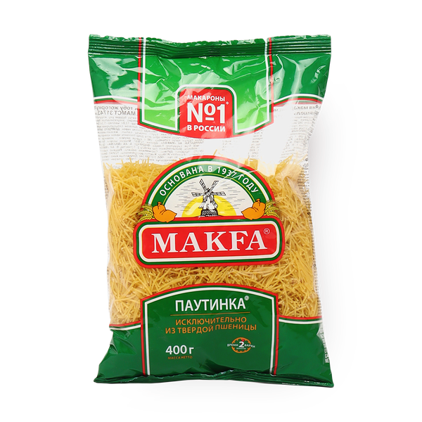 Макароны Вермишель паутинка Makfa