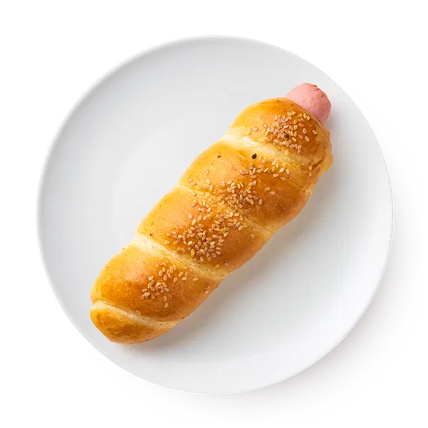 Булочка «Кондитерский дом Монэ» с сосиской