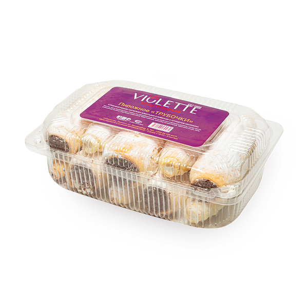Пирожное Трубочки Violette Сonfecionery замороженное