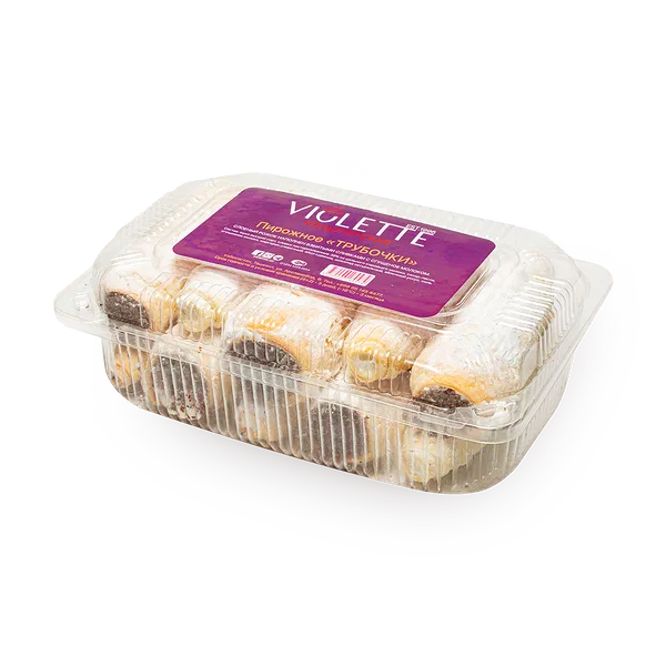 Пирожное Трубочки Violette Сonfecionery замороженное