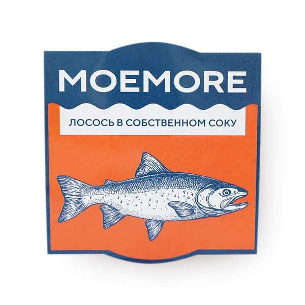 Лосось Moemore в собственном соку