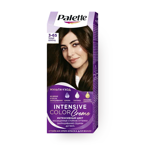 Крем-краска для волос Palette Intensive Color Creme 3-65 тёмный шоколад