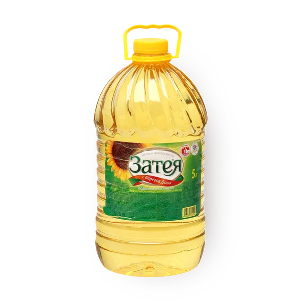 Масло подсолнечное Затея рафинированное