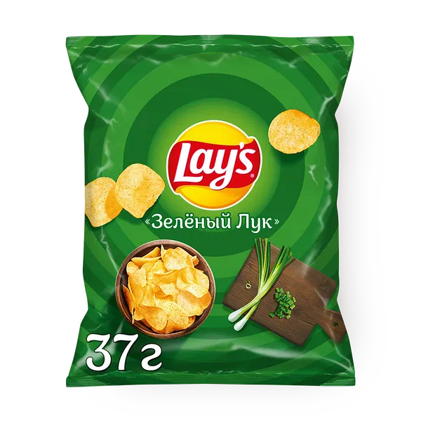 Чипсы Lay's зелёный лук