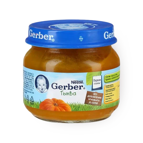 Овощное пюре «Гербер» тыква