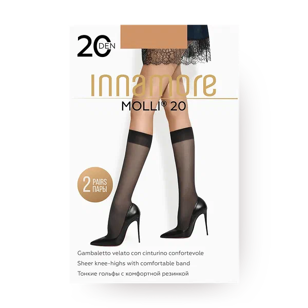 Гольфы женские Innamore Molli 20 den цвет Miele