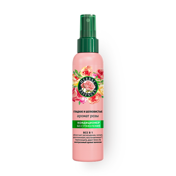 Кондиционер несмываемый Herbal Essences Всё в 1 Аромат розы
