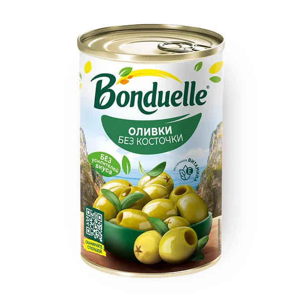 Оливки Bonduelle без косточки