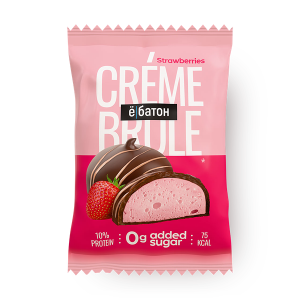 Десерт «Ё|Батон» Crеme Brule клубника