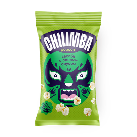 Попкорн Chilimba васаби с соевым соусом