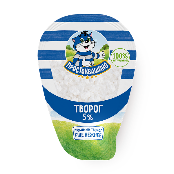 Творог 5% «Простоквашино»