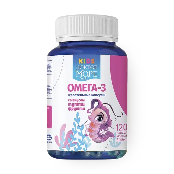 Омега-3 детская Доктор Море Креветка