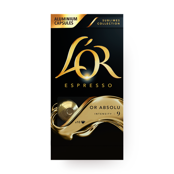 Кофе молотый в капсулах Espresso L'or Or Absolu