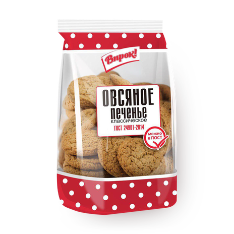 Печенье овсяное Классическое «Впрок!»