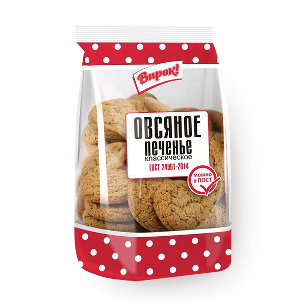 Печенье овсяное Классическое «Впрок!»