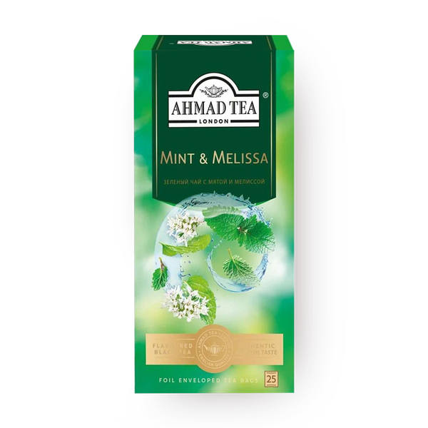 Чай зелёный Mint&Melissa Ahmad Tea мята