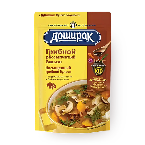 Бульон грибной «Доширак» рассыпчатый