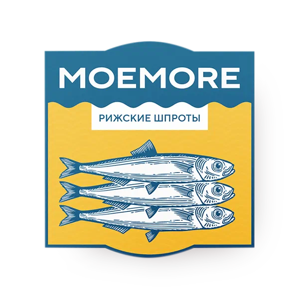 Шпроты Рижские Moemore в масле