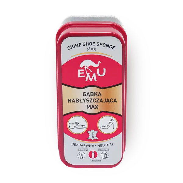 Губка для обуви Emu Max бесцветная